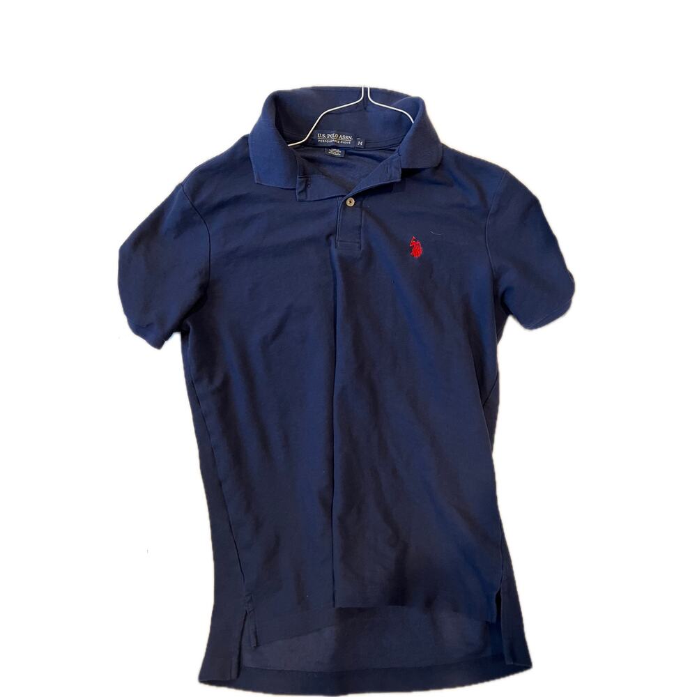 U.S. Polo Assn. Blue Polo Shirt Mens M